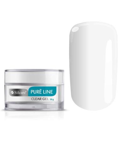 Pure Line Clear 50g UV Gel Nails Acid Free Builder File Off Gel Silcare - Buy Online on GoSupps.com