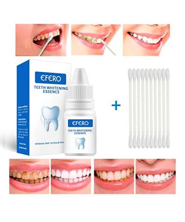 EFERO Teeth Whitening Essence & Pen Set - Removes Stains, Whitens Teeth, Oral Hygiene Serum for Plaque Cleaning - Buy Online on GoSupps.com