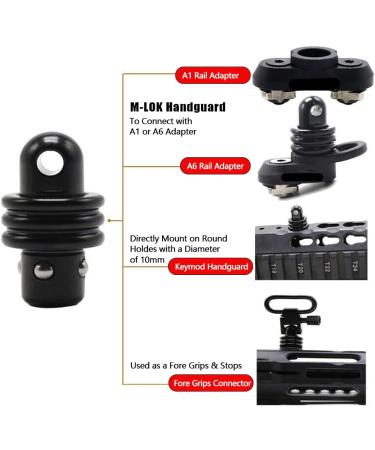 FAZee Multi-Function QD Adapter Stud Rotating Sling | Swivel Mount Quick Detachable Sling Adaptor - Buy Online on GoSupps.com