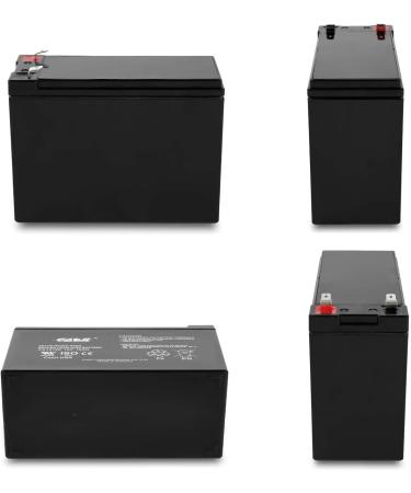 Casil 12V 10Ah Sealed Lead Acid Rechargeable Battery - SLA AGM with F2 Terminals for International Shipping - Buy Online on GoSupps.com