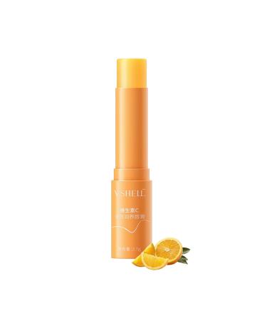 Vitamin C Anti-Chapping Moisturizing Lip Butter, Multi-Purpose Glossy Lip Balm, Vitamin C Lip Balm, Lip Primer for Women, Plumper, Gentle Lip Serum, Exfoliation