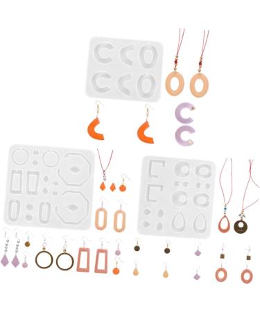 Operitacx 1pc Epoxy Resin Silicone Molds Resin Epoxy Model Wall Resin Mold Jewelry Molds Cake Mold Accessories White 15x12.3x0.7cm - Buy Online on GoSupps.com