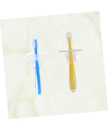 Buy Gatuida 2-Pack Silicone Toothbrushes for Toddlers | Soft & Safe Children's Dental Accessories for Milk Teeth - Buy Online on GoSupps.com