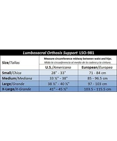 ITA-MED Back Support Lumbosacral Orthosis - Post-Op Belt XL | International Shipping Available - Buy Online on GoSupps.com