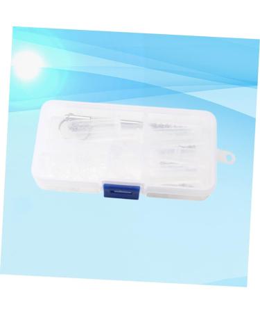 Healeeved Anti-Glasses Nose Pads Repair Set for Borderless Glasses | Sunglasses Scratch Repair & Maintenance Tool | Miniature Repair Kit with Screws & Hotfix - Buy Online on GoSupps.com