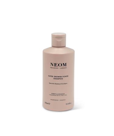 Neom- Super Shower Power Natural Shampoo 300ml | Purifying Cleanser | Spearmint Rosemary & Eucalyptus | For All Hair Types | Vegan