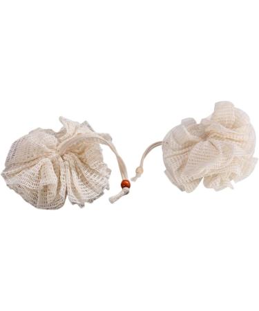 Buy Hemoton 8 pcs Foaming Net Loofah Bath Scrub Sponge Massage & Shower Pouf for Deep Cleansing | International Shipping Available - Buy Online on GoSupps.com