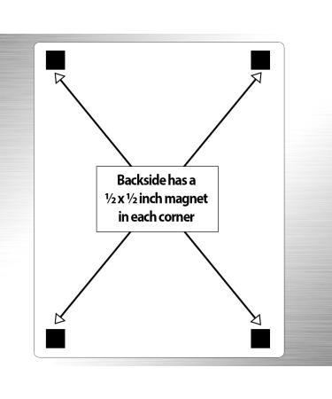 CPR Choking First Aid Magnet - Emergency Instructions for Babies, Children, and Adults - Heimlich Maneuver Reference Card - 8.5 x 11 in - Buy Online on GoSupps.com