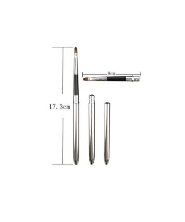30 Pcs Silver Retractable Lip Brushes Portable Lip Gloss Applicators for Travel | Detachable Makeup Accessories - Buy Online on GoSupps.com