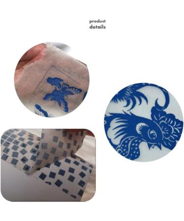 Ceramic Decals Transfer Paper Set - 6Pcs Flower Designs for Pottery & Ceramics - Buy Online on GoSupps.com