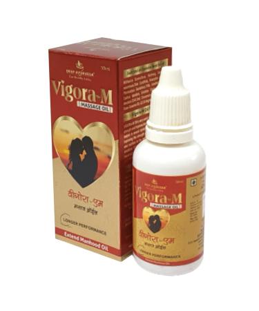 Vigora-M Oil for Men's Health & Strength | Male Massage oil 30ml