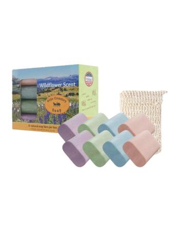 The Original 8-Bar Box - (8) Natural Soap Bars (5oz. each) + (1 pc.) Complimentary Sisal Fiber Soap Bag