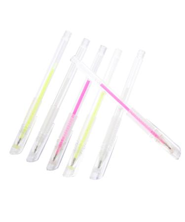 FOMIYES 6pcs Eyebrow Marker Pen Pens for Marking Eyebrow Brow Mapping Pen Skin Pen Multicolor Drawing Pen