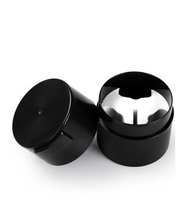 TEOYALL Eyelash Glue Storage Container - 3 Compartment Lash Adhesive Organizer Tank - Black - Buy Online on GoSupps.com