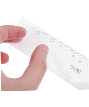 Housoutil 50pcs Eyebrow Ruler Stencil Drawing Eyebrow Line Eyebrow Shaper Eyebrow Stickers Make up Drawing Pen - Buy Online on GoSupps.com