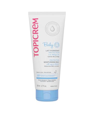 Topicrem Topicrem - Baby Protective Moisturizing Lotion for Baby Face & Body - 48-hour hydration nourishes protects the skin - Creamy texture delicate fragrance sensitive skin - Made in France - 200 ml