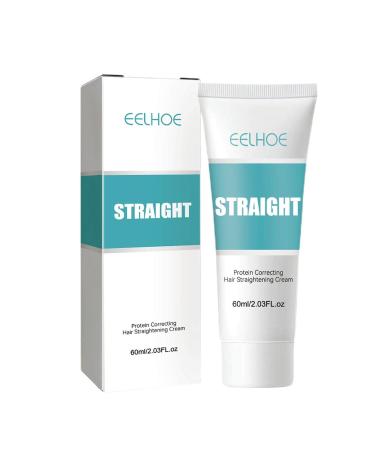 Sloane Protein Correcting Hair Straightening Cream Hair Straightening Cream for Curly and Frizzy Hair Protein Correcting Hair Straightening Cream 60 l