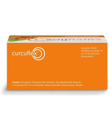 Curcuflex Curcuma Extract Soft Capsules - Highly Bioavailable Micellar Curcumin 180 Count | Premium Curcumin Supplement for Enhanced Absorption | International Shipping Available - Buy Online on GoSupps.com