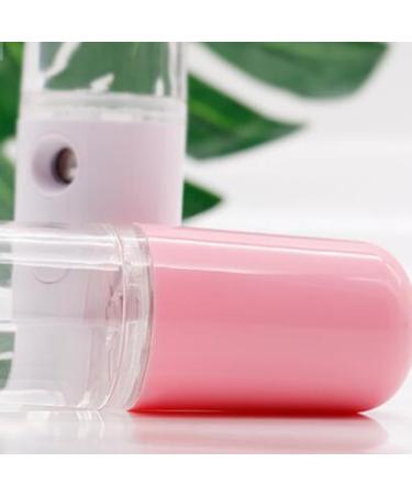 SKISUNO 2pcs Makeup Device Face Steamer Hot and Cold Mist Humidifier Mini Home Humidifier Pink - Buy Online on GoSupps.com