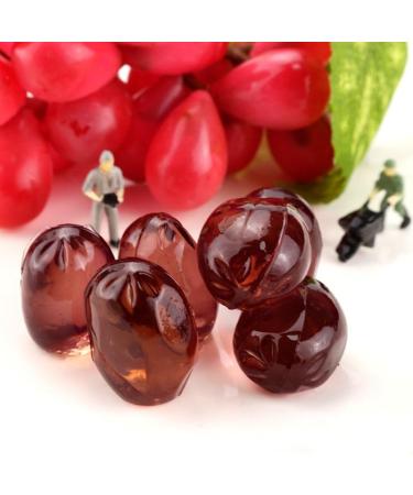 4 flavors Peeling fruit juice fudge 50% Juice Content gummy candy White peach Grapes Litchi peeling fruit juice fudge Toffee Healthy fruit candy chewing gum Festival Candy (Green Grape 3 bag) Green Grape 3 bag - Buy Online on GoSupps.com