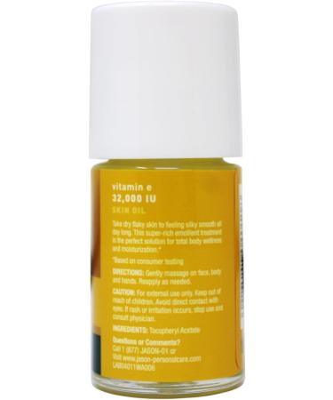 Buy Jason Oil E 32000 IU - Premium Vitamin E Supplement for Healthy Skin & Hair - Fast International Shipping - Buy Online on GoSupps.com