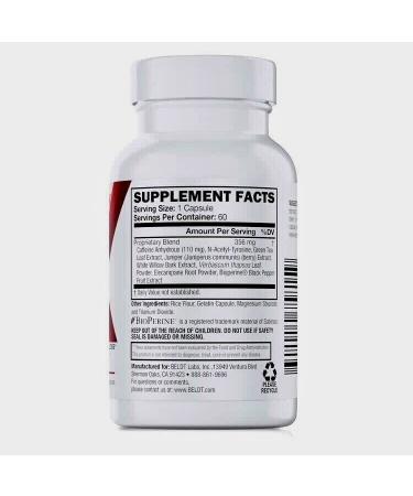 SKALD Thermogenic Fat Burner - Weight Loss Pills with Appetite Suppressant, Energy Booster & Respiratory Support - 60 Caps - Buy Online on GoSupps.com