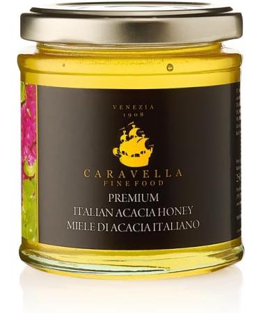 Set of 4 Caravella Collection Linden Honey 250g Chestnut Honey 250g Acacia Honey 250g Eucalyptus Honey 250g - Premium Pure Honey Raw Unpasteurized 100% Italian - Buy Online on GoSupps.com