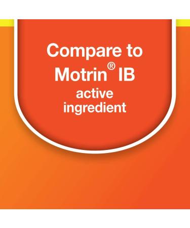 Amazon Basic Care Ibuprofen Tablets 200mg - Pain Reliever/Fever Reducer - 100 Count - Buy Online on GoSupps.com