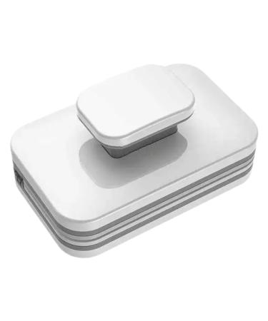 Magnetic Window Cleaner Glass Wiper | Double Side Magnetic Glass Brush | Window Glass Wiper Glider Magnetic Washing Brush Tools With Safety Rope Strong Magnetic Window Cleaning Tools