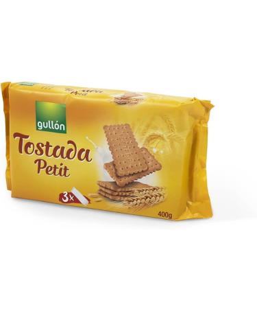  Italian Gourmet E.R. Gull n Petit Tostada Traditional Biscuits Pack of 400 g Each Pack Contains 3 Servings of 135 g + Tomato Pulp Italian Gourmet Tomato Pulp 400 g - Buy Online on GoSupps.com