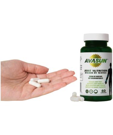 AvaSun Avocado Soy Unsaponifiable 300mg - Joint Nutrition Supplement - 60 Day Supply - Buy Online on GoSupps.com