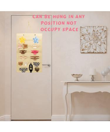 Bmobuo Claw Clip Holder Organizer - Wall-mount Hair Accessories Storage for Women and Girls - Buy Online on GoSupps.com