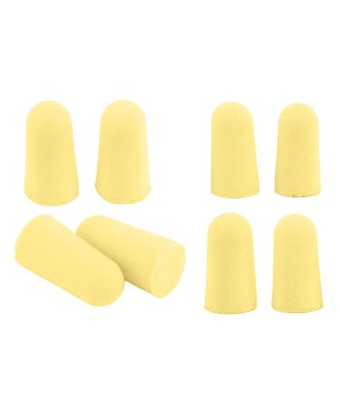 Foam Ear Plugs for Noise Reduction - 60 Pcs Soft Sound Blocking Earplugs for Concerts Travel and Sleeping - Yellow - Buy Online on GoSupps.com