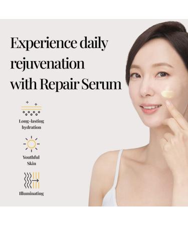 Premium Repair Serum | Hydrating Facial Serum with Niacinamide Troxerutin & Centella Asiatica - All Skin Types - 1.01 Fl. Oz - International Shipping Available - Buy Online on GoSupps.com