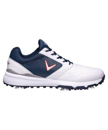 Callaway Men's Chev Ls Golf Shoe 44 EU White Navy Red
