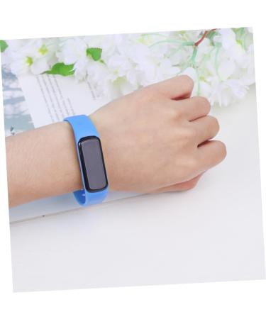 Waterproof Smart Bracelet for Kids | Sosoport Digital Watch & Fitness Band in Blue - Buy Online on GoSupps.com
