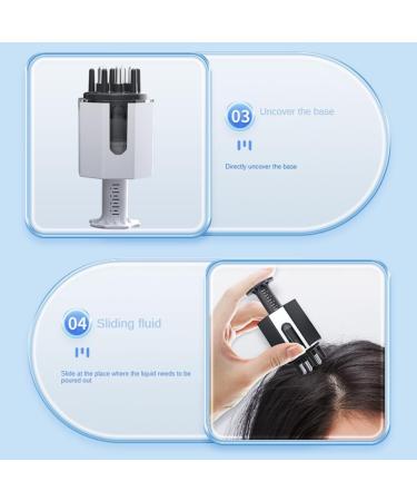 FROSINOR 2-in-1 Head Skin Applicator & Solid Fluid Comb for Hair Growth | Essential Oil Massager & Treatment - Buy Online on GoSupps.com