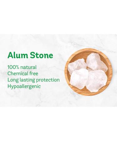 Buy Alum Stone Block - Natural White Alum Crystal Rock (7oz/200g) for Shaving & Skincare | Phitkari Crystal Stone - Buy Online on GoSupps.com
