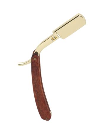 Ergonomic Vintage Beard Razor Stand for Men | Solid Wood & Stainless Steel Holder | Perfect Barber Shop Accessory - Buy Online on GoSupps.com