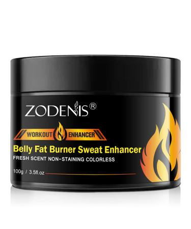 ZODENIS Hot Cream Cellulite and Fat Burner  Fat Burning Cream for Belly  Sweat Workout Enhancer Cream  Slim Shape Cream  Cellulite Treatment for Thighs  Abdomen for Women and Men-3.5 Oz(100g)