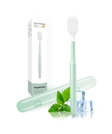 Oral Mucosal Cleaner | Silicon Oral Cleaner with Air Bag | Oral Care Massager (1 pc)