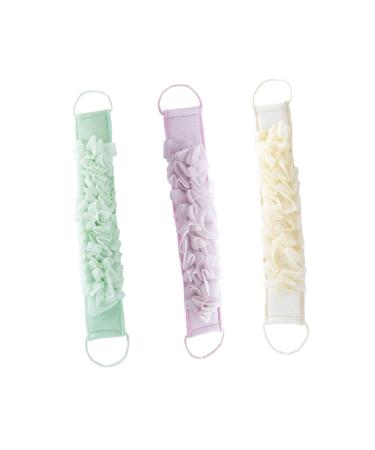 Hemoton 3pcs Body Towels for Shower Bath Loofah Soft Towel Loofah Scrub Loofah Towel Back Shower Towel Bath Towel Rubbing Mud Towel Scrubber Frosted Body Towel Body Scrub Towel