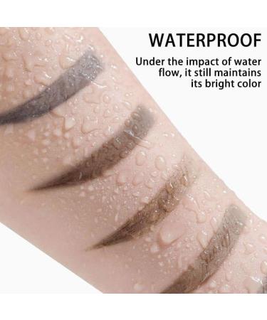  Hikaka Eyebrow Dye Gel with Shells Easy Tattoo Eyebrow Gel for Women Waterproof Sweat Resistant Eyebrow Gel Waterproof for All Skin Types - Buy Online on GoSupps.com