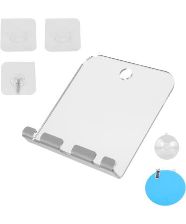 Frcolor Square Mirror Set - Bathroom Shaving Mirror with Razor Hook | Fog-Free Shower Mirror for Face & Cosmetics | Acrylic Travel & Home Use - Buy Online on GoSupps.com