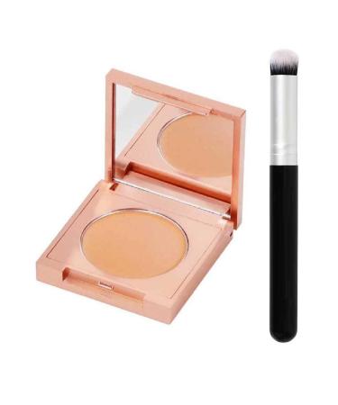 Correcteur De Contour Des Yeux L'Argile Color E Cc Cr Me Correctrice Et Illuminatrice Avec Pinceau Anti-Cernes Formule L G Re Et Imperm Able Pour Camoufler Les Cernes (Naturel)