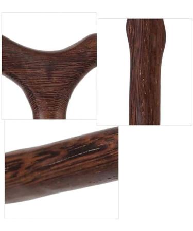 Solid Wooden Walking Cane Wood Canes Wooden Walking Stick Cane Lightweight Wooden for Men and Women for Elderly Seniors - Buy Online on GoSupps.com