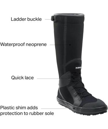 NRS Boundary Boots Black 12 Women 11 Men