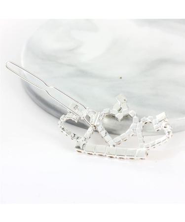 Rayminsino 4 Pack Dog Hair Clips with Crystal-Strass Crown | Cute Accessories for Small & Medium Long-Haired Pets - Buy Online on GoSupps.com