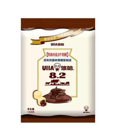 Uha Tokuno Milk 8.2 Candy - Chocolate Flavour 102g