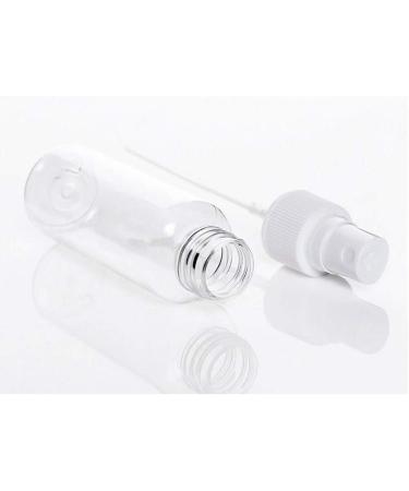 Transparent Plastic Spray Bottles Set - 4PCS Reusable Fine Mist Atomiser for Essential Oils & Travel (100ml 3.5oz) - Ideal for Perfume & Liquid Storage - Buy Online on GoSupps.com